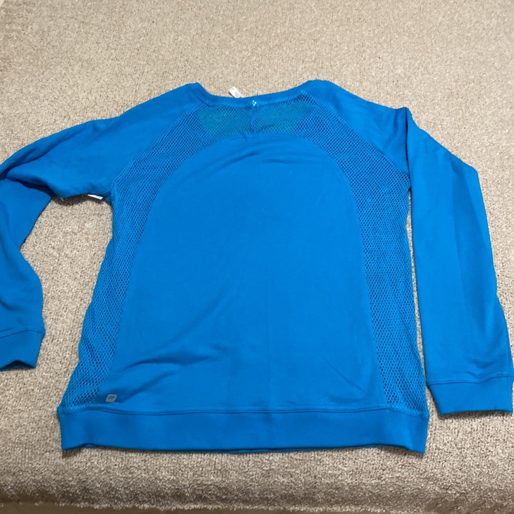 Women’s Activewear Top, Fabletics, XL, Blue